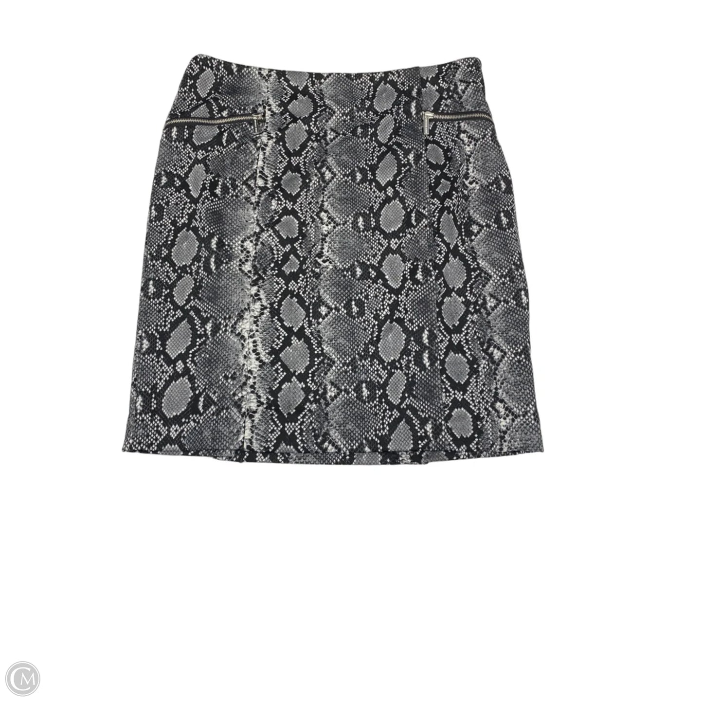 Skirt Designer By Michael Kors In Snakeskin Print, Size: 16