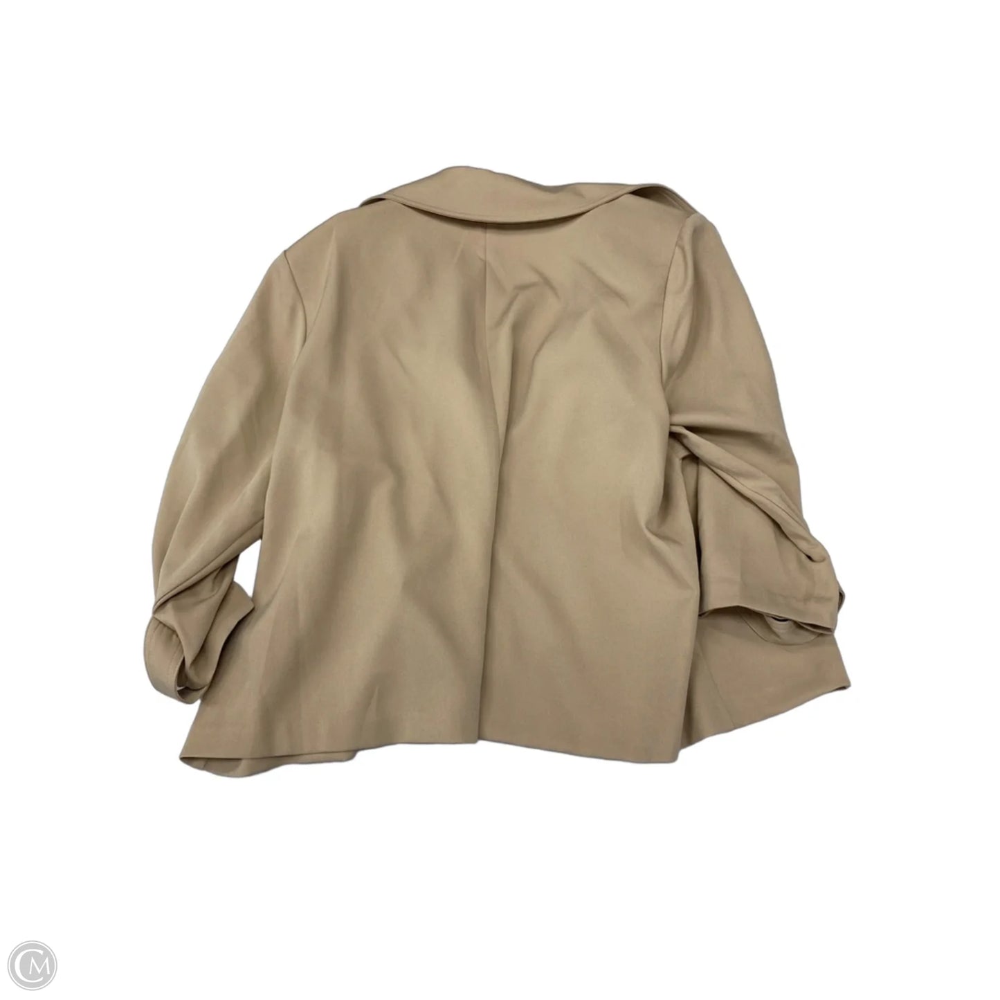 Blazer By Cmf In Tan, Size: 3x