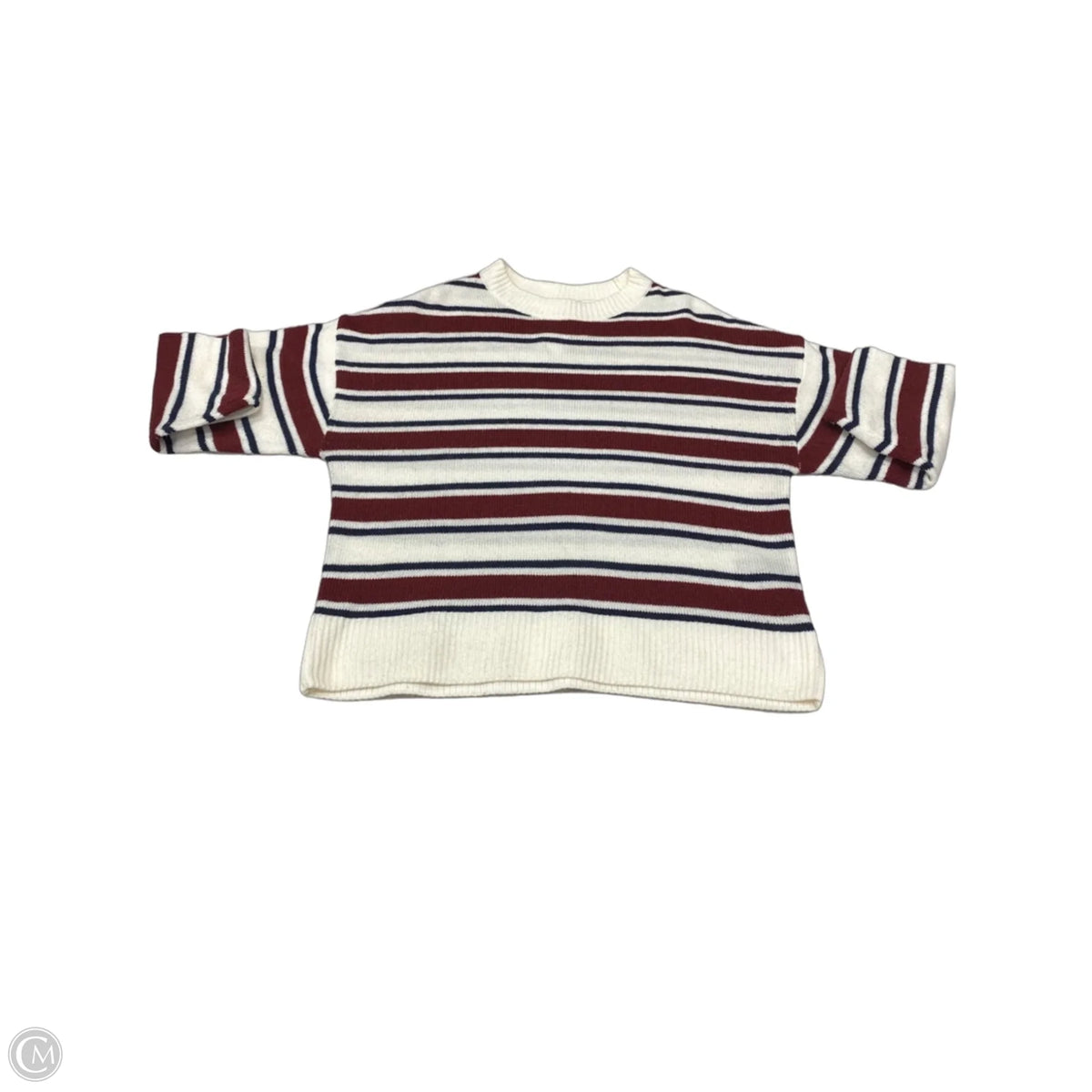 Sweater By Divided In Striped Pattern, Size: S