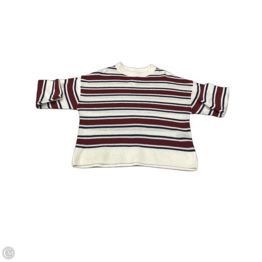 Sweater By Divided In Striped Pattern, Size: S