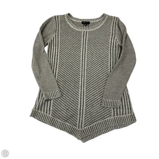 Sweater By Ab Studio In Grey, Size: L