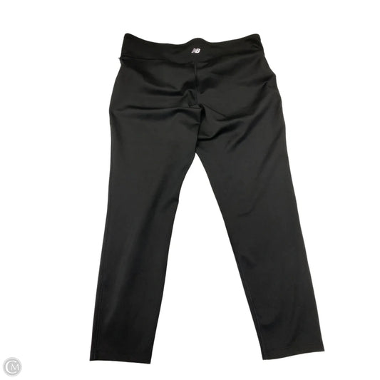 Athletic Leggings By New Balance In Black, Size: 2x