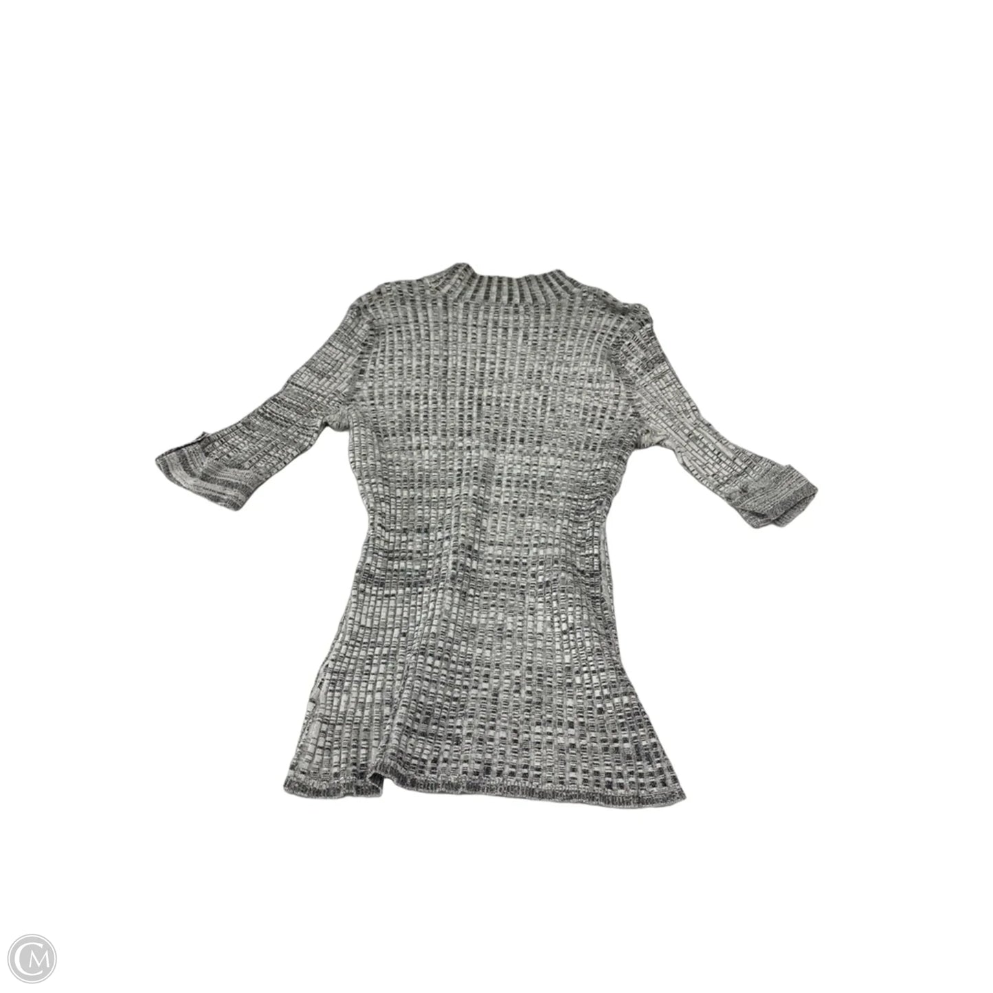 Top 3/4 Sleeve By Style And Co Collection Women In Grey, Size: Xl