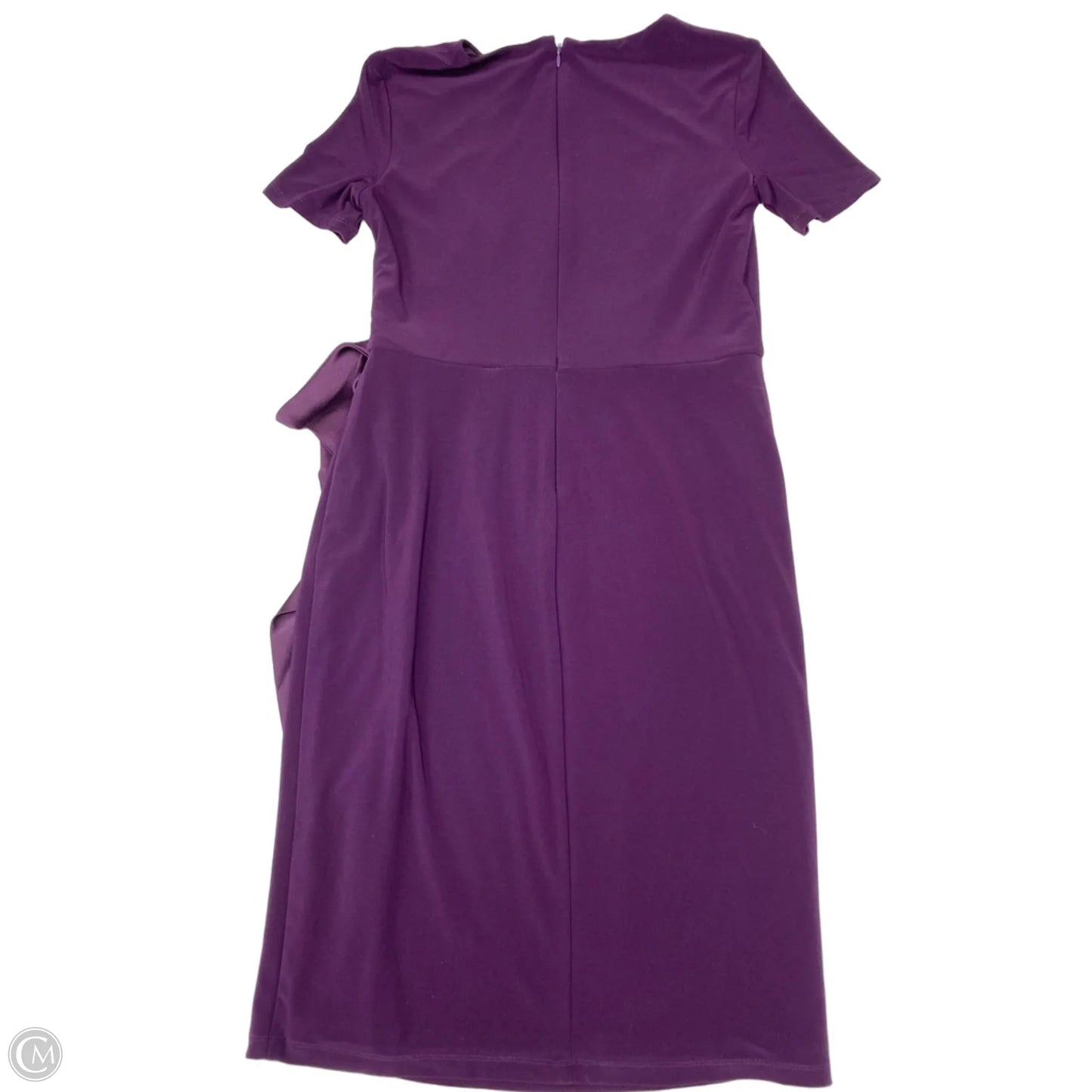 Dress Work By Lauren By Ralph Lauren In Purple, Size: S