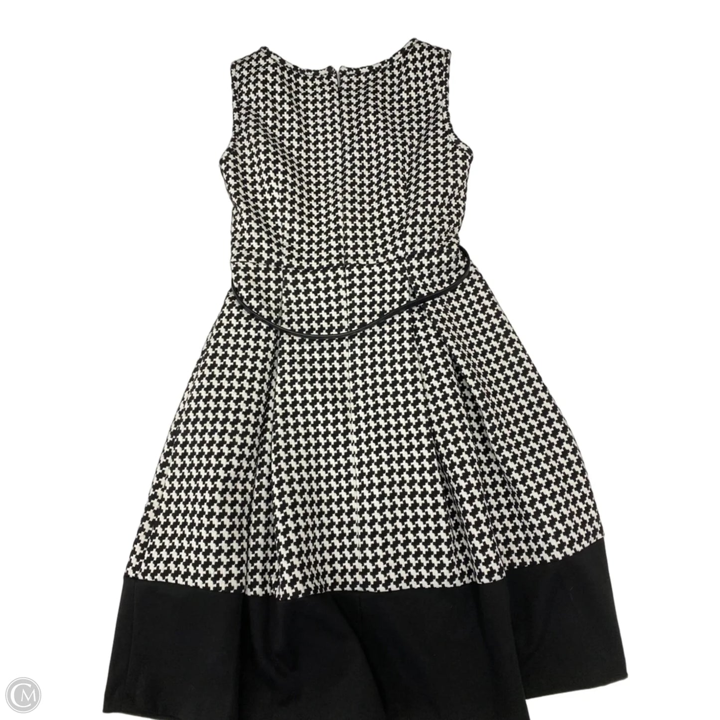 Dress Work By Calvin Klein In Black & White, Size: S