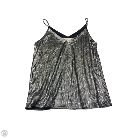 Top Cami By Loft In Silver, Size: Xs