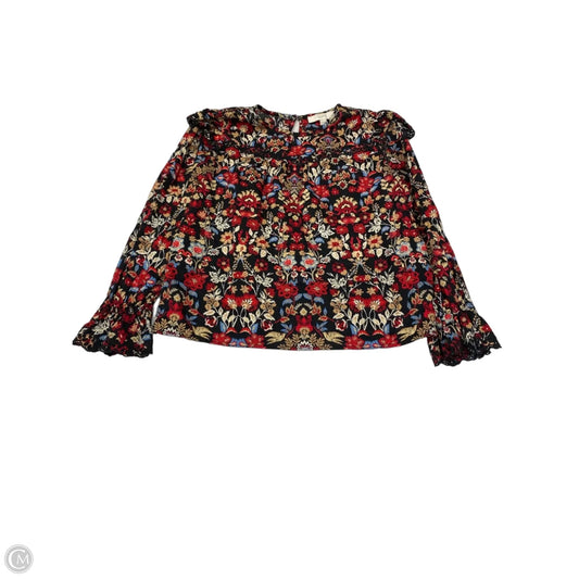 Top Long Sleeve By Loft In Multi-colored, Size: Sp