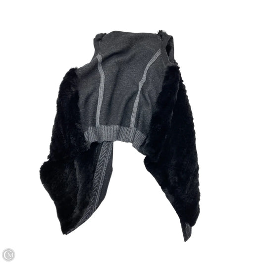 Vest Faux Fur & Sherpa By Vince In Black, Size: Xl