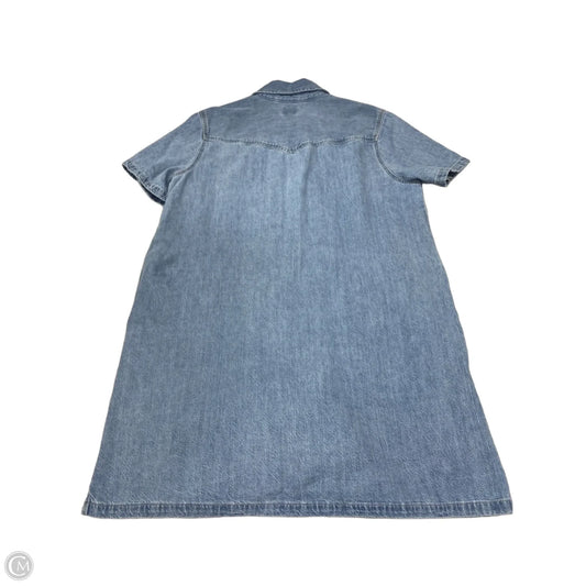Dress Casual Midi By Levis In Blue, Size: Xl