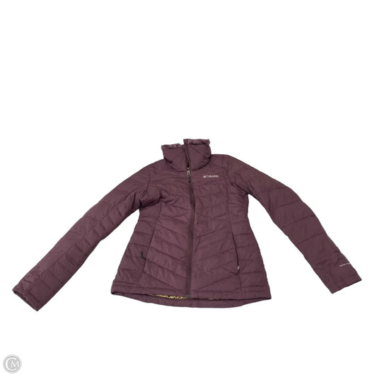 Jacket Puffer & Quilted By Columbia In Purple, Size: Xs