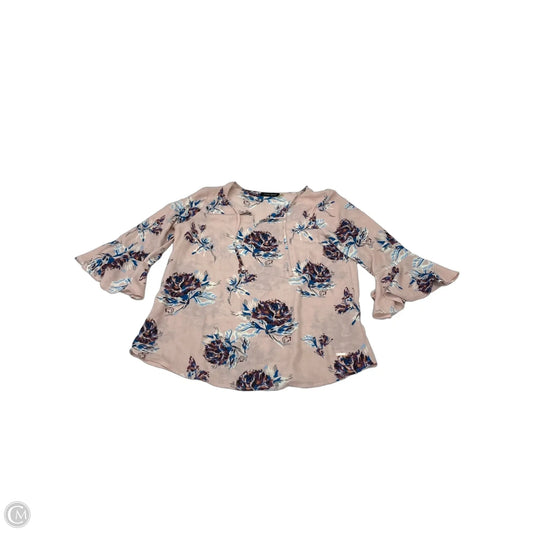 Top 3/4 Sleeve By Ivanka Trump In Pink, Size: L