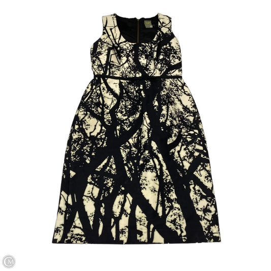 Dress Work By Taylor In Black & Cream, Size: Xs