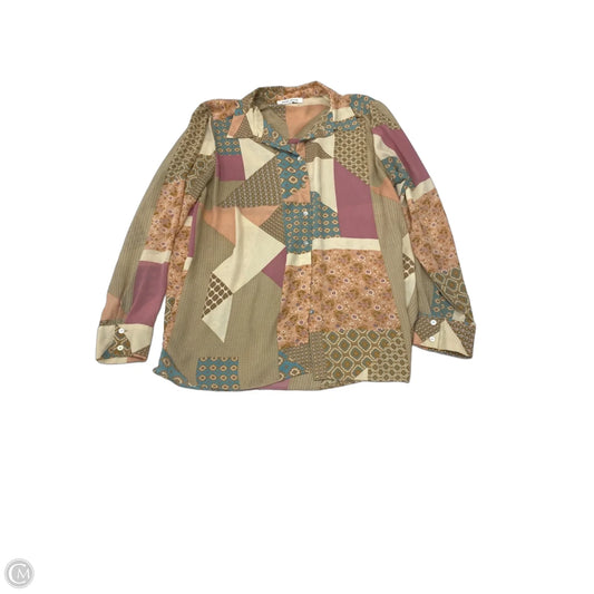 Top Long Sleeve By Rose And Olive In Multi-colored, Size: Xl