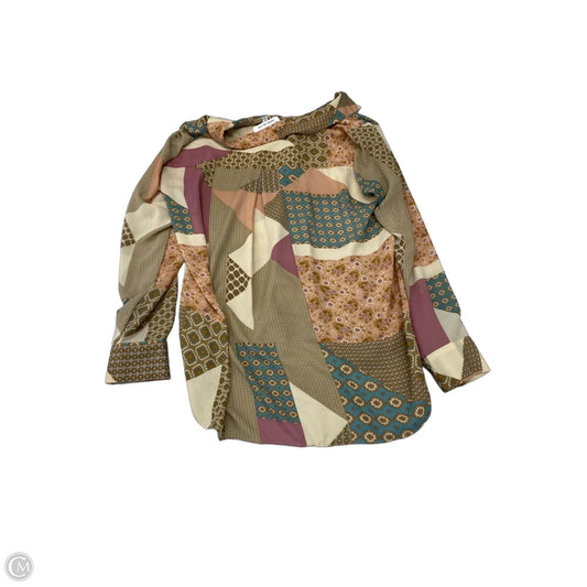 Top Long Sleeve By Rose And Olive In Multi-colored, Size: Xl