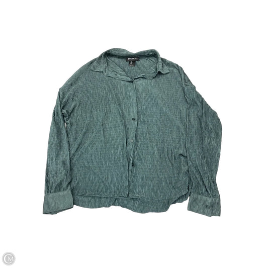 Top Long Sleeve By Bailey 44 In Green, Size: L