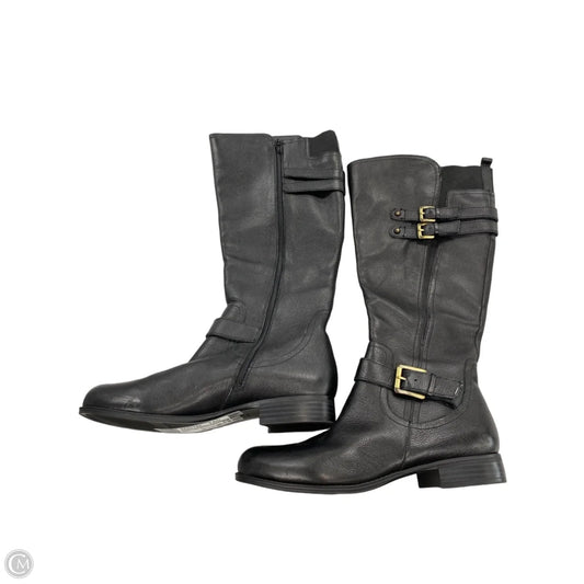 Boots Knee Flats By Naturalizer In Black, Size: 11