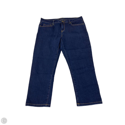 Jeans Cropped By Michael By Michael Kors In Blue, Size: 10