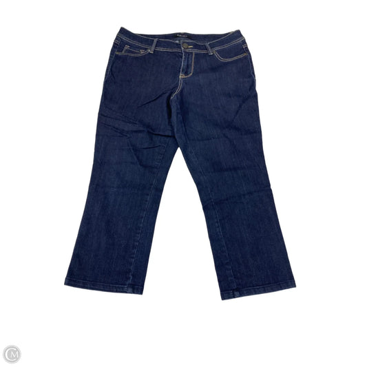 Jeans Skinny By Roz And Ali In Blue, Size: 10