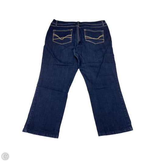 Jeans Skinny By Roz And Ali In Blue, Size: 10