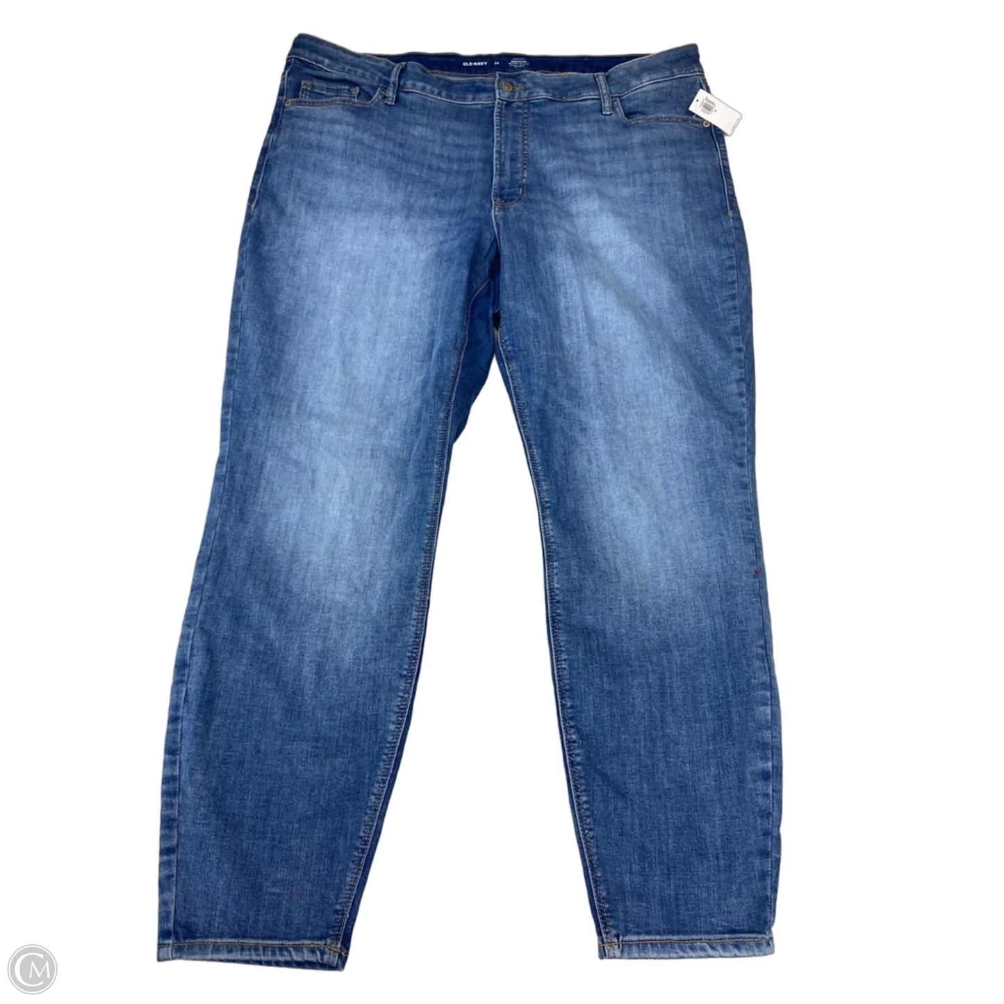 Jeans Straight By Old Navy In Blue, Size: 24