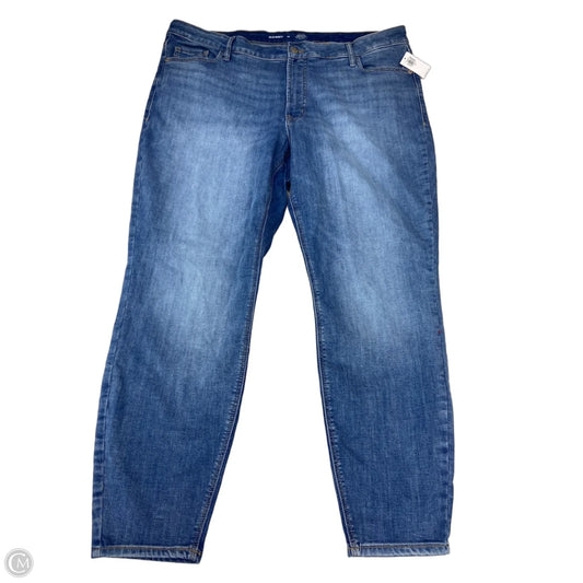 Jeans Straight By Old Navy In Blue, Size: 24