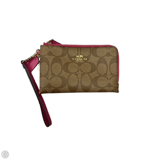 Wristlet Designer By Coach, Size: Small
