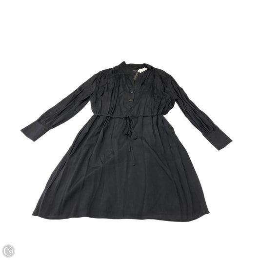 Dress Casual Midi By Banana Republic In Black, Size: Xxl