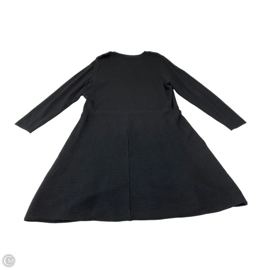 Dress Casual Midi By Banana Republic In Black, Size: Xxl