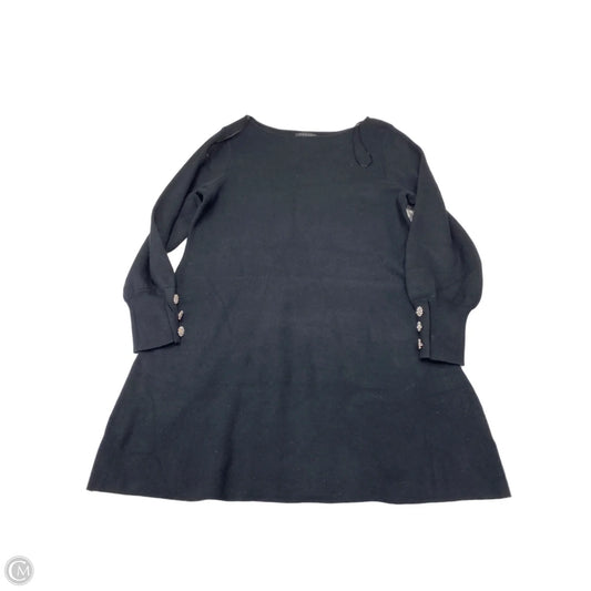 Dress Sweater By Tahari In Black, Size: Xl
