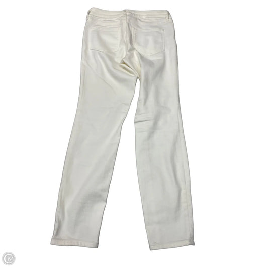 Jeans Skinny By Athleta In Ivory, Size: 2p