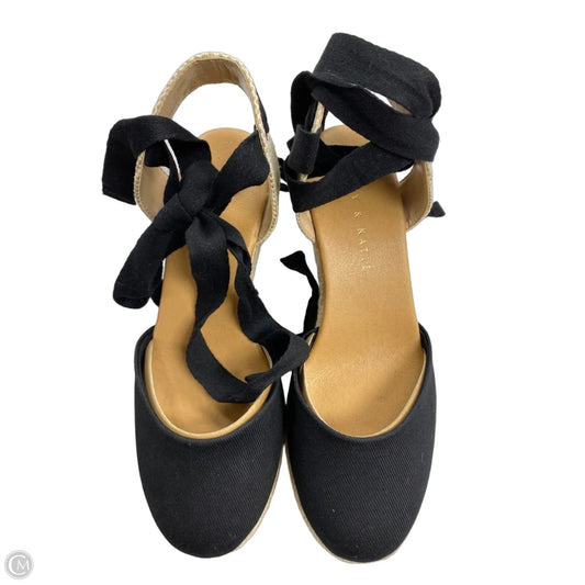 Shoes Heels Wedge By Kelly And Katie In Black, Size: 8.5