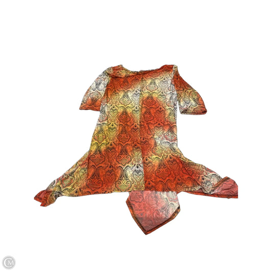 Dress Casual Midi By Clothes Mentor In Paisley Print, Size: 3x