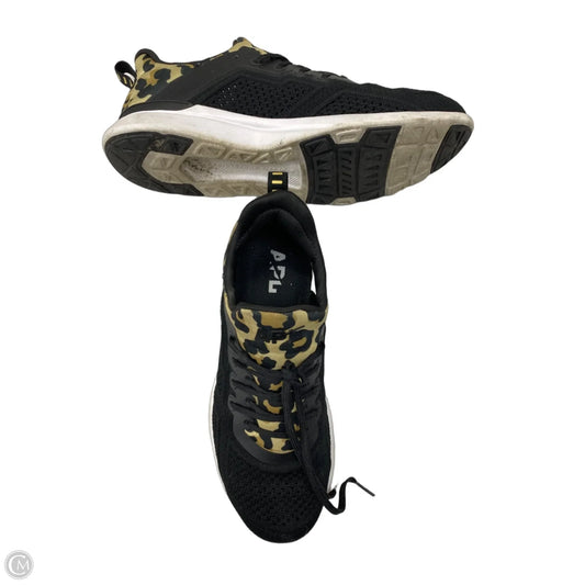 Shoes Designer By Apl In Animal Print, Size: 7.5