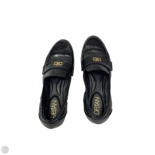 Shoes Flats By Deltan In Black, Size: 7.5