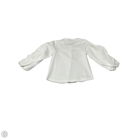 Top Long Sleeve By Chicos In White, Size: Xs