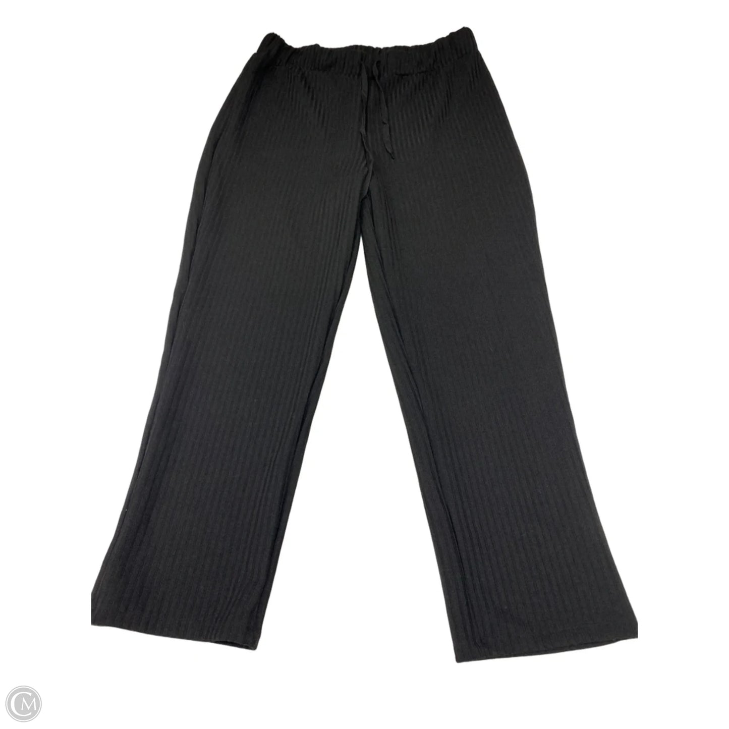 Pants Lounge By Clothes Mentor In Black, Size: 1x