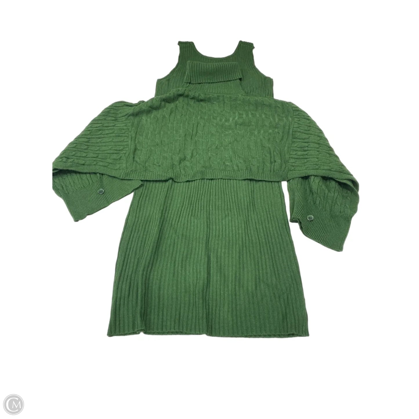 Dress Set 2pc By Shein In Green, Size: L