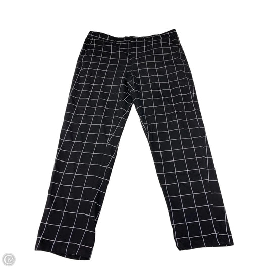 Pants Dress By Clothes Mentor In Black & White, Size: Xxl
