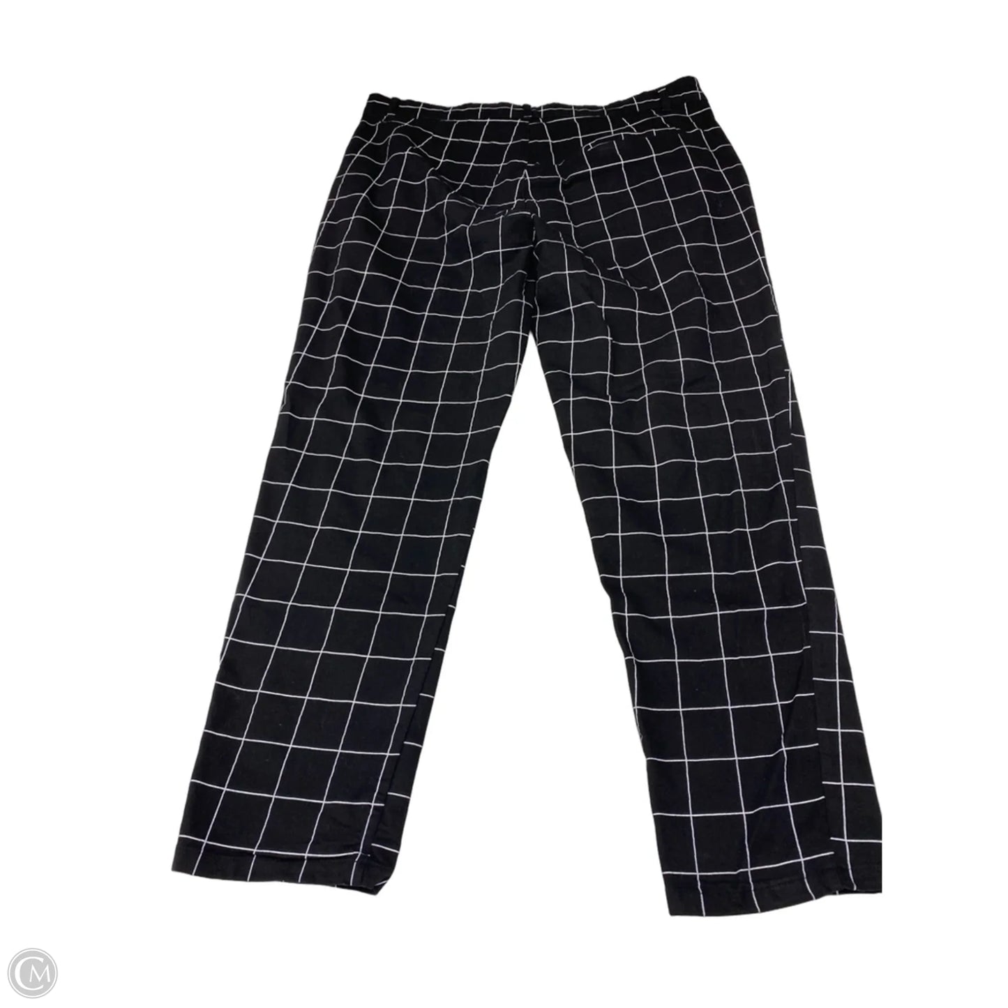 Pants Dress By Clothes Mentor In Black & White, Size: Xxl