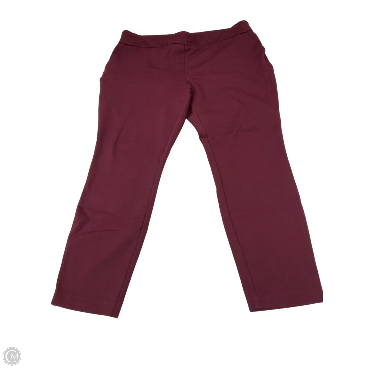 Pants Dress By Dalia In Maroon, Size: Xxl