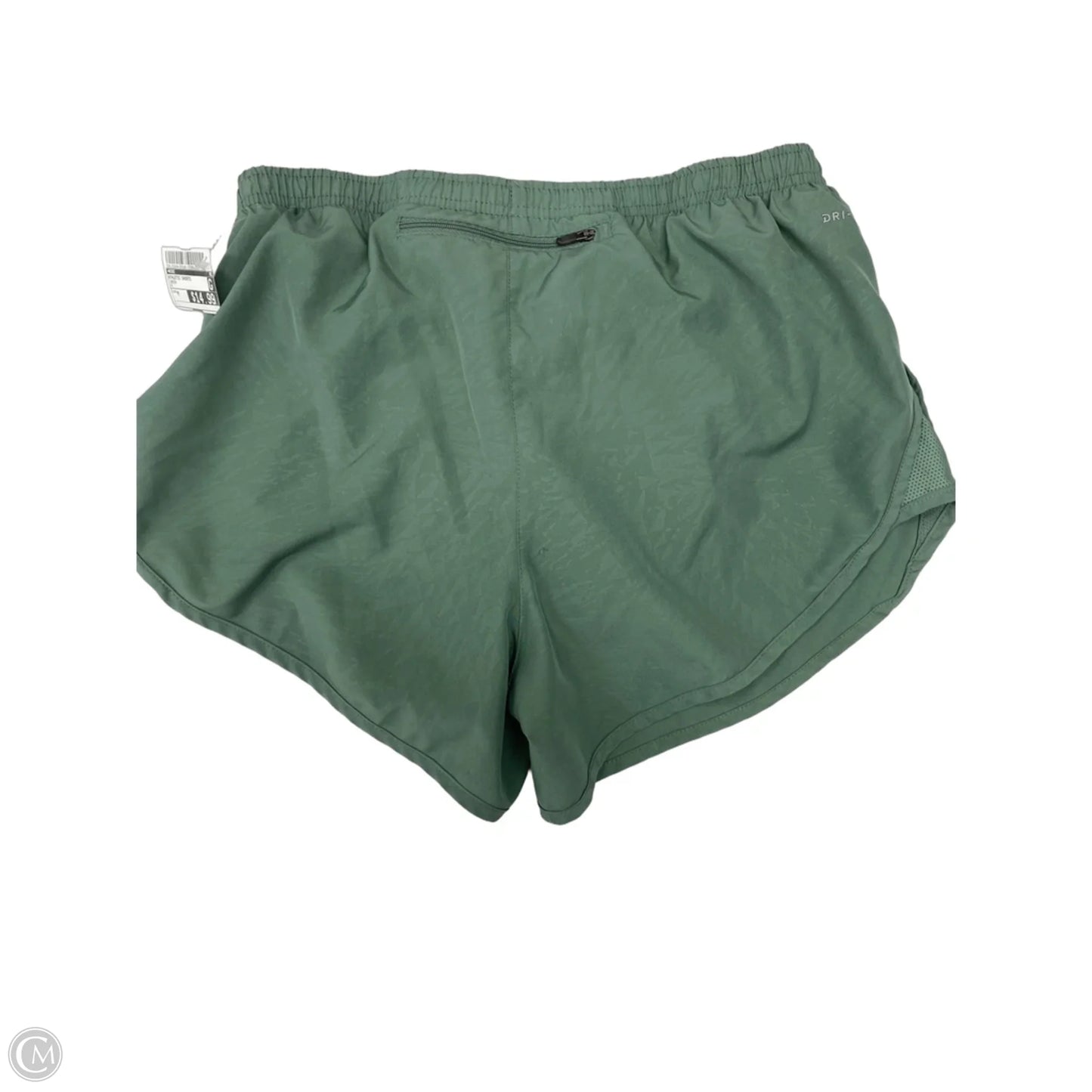 Athletic Shorts By Nike In Green, Size: M