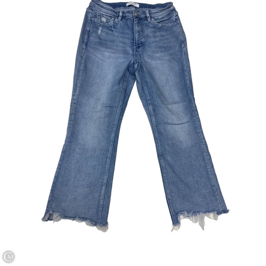 Jeans Boot Cut By Vervet In Blue, Size: 14