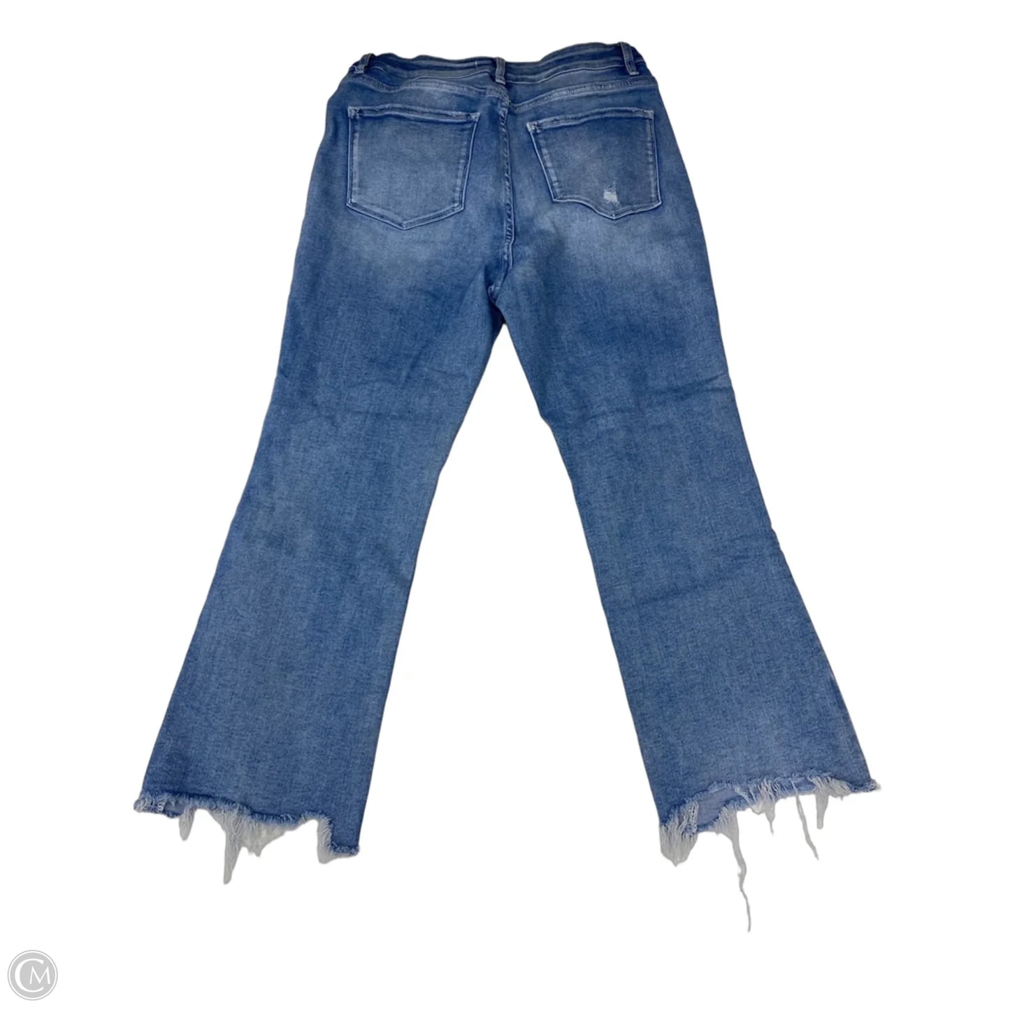 Jeans Boot Cut By Vervet In Blue, Size: 14
