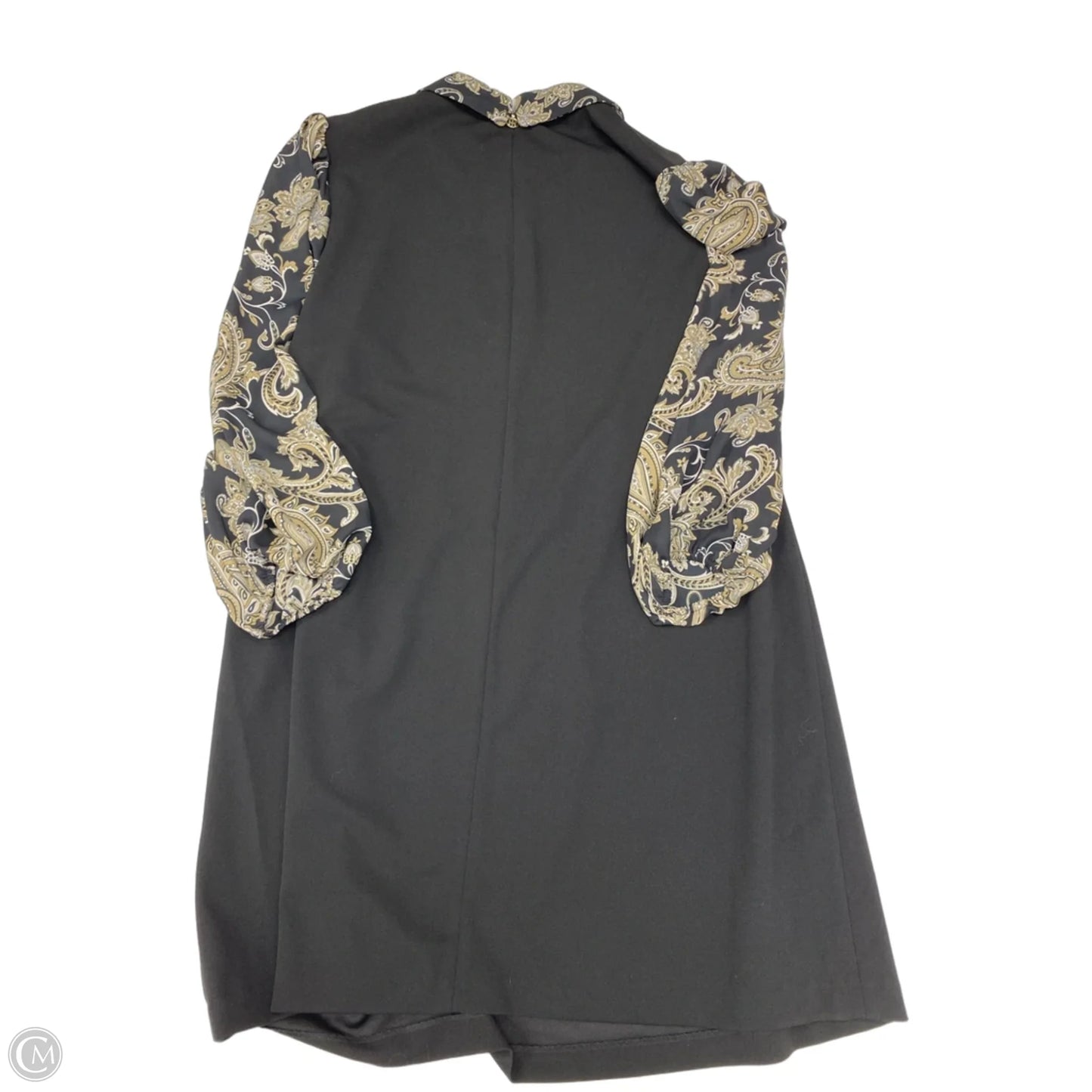 Dress Casual Midi By Tommy Hilfiger In Black & Brown, Size: 2x