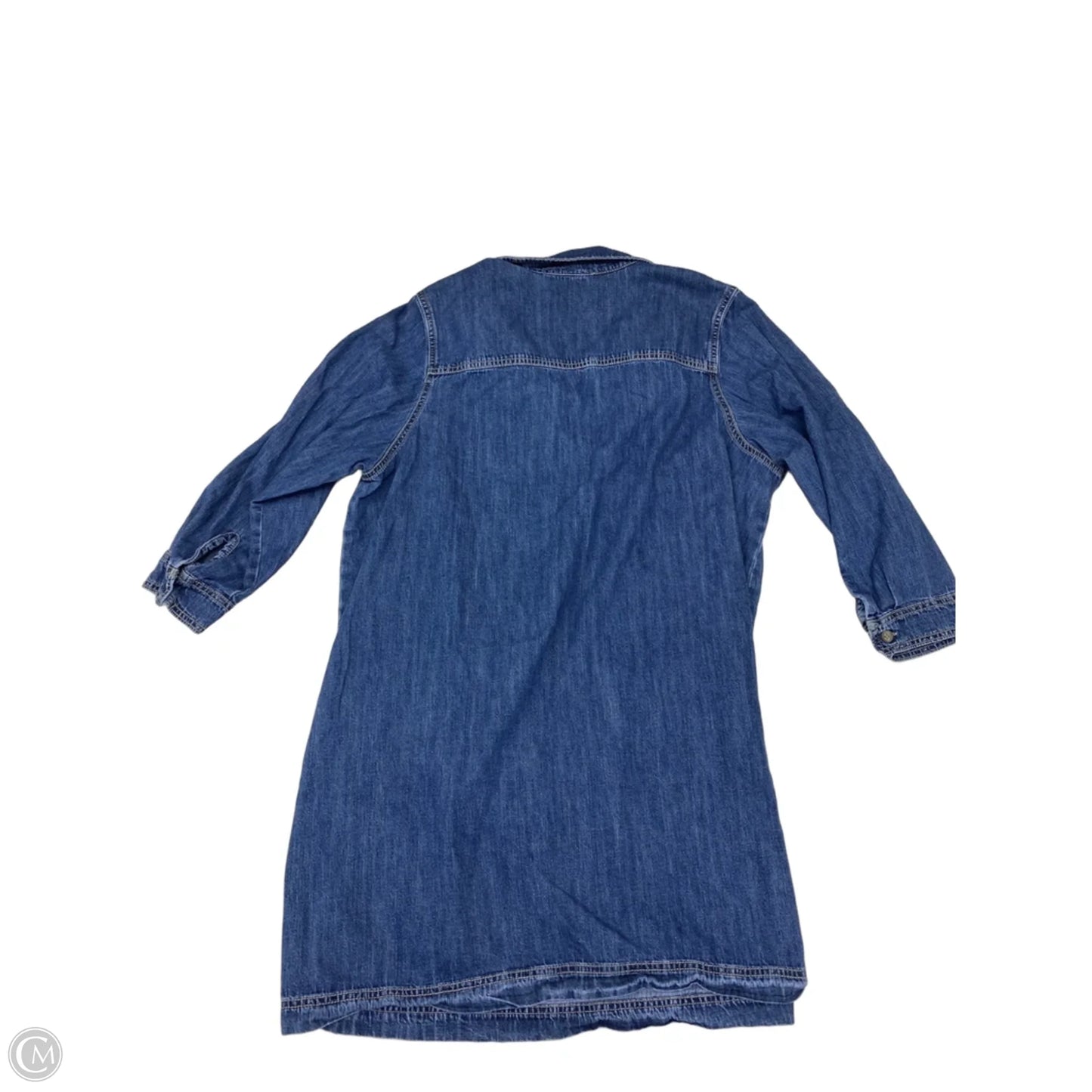 Dress Casual Midi By Old Navy In Blue, Size: Xxl