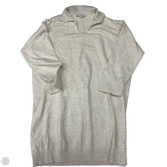 Dress Casual Midi By Loft In Beige, Size: Xxl