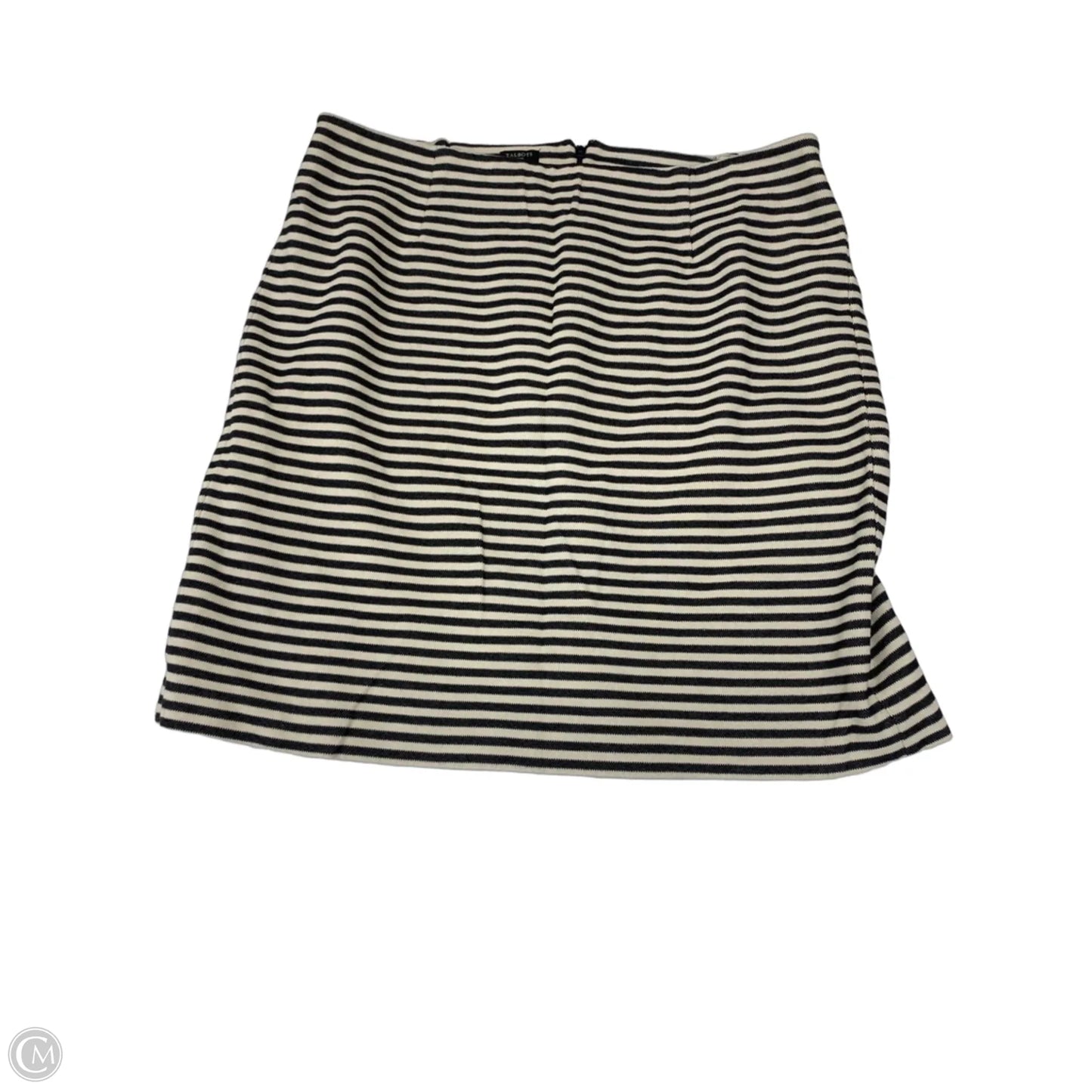 Skirt Mini & Short By Talbots In Striped Pattern, Size: 18