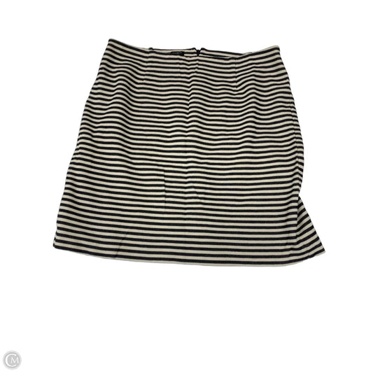 Skirt Mini & Short By Talbots In Striped Pattern, Size: 18