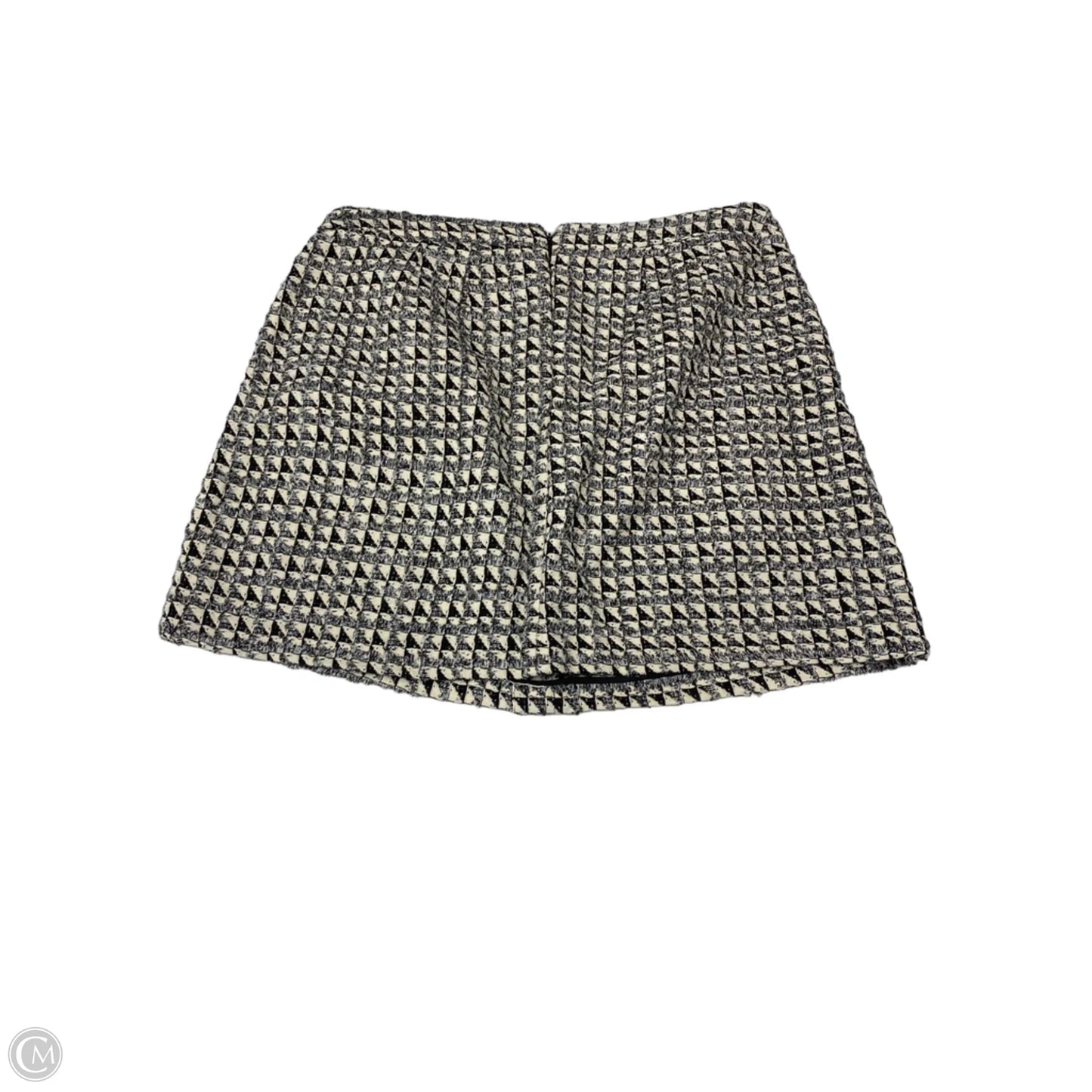Skirt Mini & Short By Eloquii In Black & Cream, Size: 22