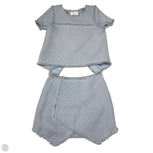 Skirt Set 2pc By Joa In Blue, Size: Xs